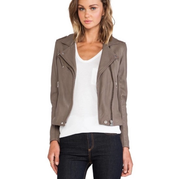 IRO Jackets & Blazers - IRO Tara leather biker Moto jacket sz M motorcycle